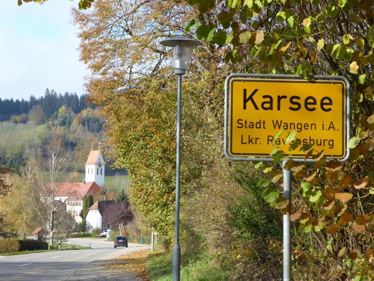 Erholungsraum Karsee - Ferienwohnung Wangen im Allgäu Εξωτερικό φωτογραφία